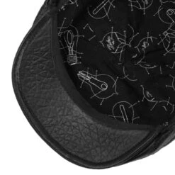 Langham Leder Flatcap By Bailey 1922 -Bekleidungsgeschäft Langham Leder Flatcap by Bailey 1922 schwarz.62471 2rf4