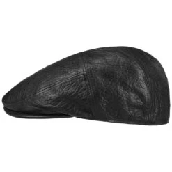 Langham Leder Flatcap By Bailey 1922 -Bekleidungsgeschäft Langham Leder Flatcap by Bailey 1922 schwarz.62471 rf4