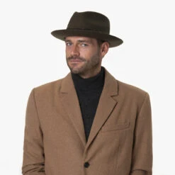 Larscott Fedora Wollhut By Stetson -Bekleidungsgeschäft Larscott Fedora Wollhut by Stetson.62335 8