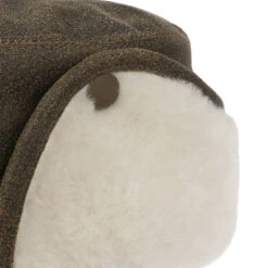 Leder Armycap Mit Ohrenklappen By Lierys -Bekleidungsgeschäft Leder Armycap mit Ohrenklappen by Lierys dunkelbraun.48619 4rf17