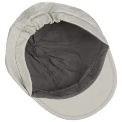 Leinen Ballonmütze Mit Teflon -Bekleidungsgeschäft Leinen Ballonmuetze mit Teflon hellgrau.61900 2rf28