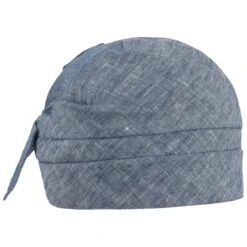 Leinenmütze Mit Schleife -Bekleidungsgeschäft Leinenmuetze mit Schleife blau.65858 rf2