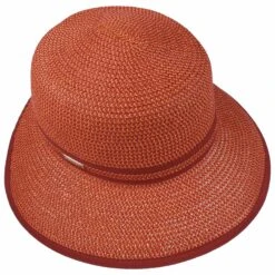 Leontine Strohhut By Seeberger -Bekleidungsgeschäft Leontine Strohhut by Seeberger rot.58152 1rf3