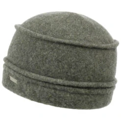 Mavona Walkmütze Mit Schleife By Seeberger -Bekleidungsgeschäft Mavona Walkmuetze mit Schleife by Seeberger oliv.59916 3rf14