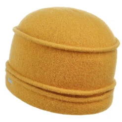 Mavona Walkmütze Mit Schleife By Seeberger -Bekleidungsgeschäft Mavona Walkmuetze mit Schleife by Seeberger senf.59916 3rf68