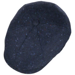 Melange Tweed Flatcap By Bugatti -Bekleidungsgeschäft Melange Tweed Flatcap by bugatti dunkelblau.60930 1rf192