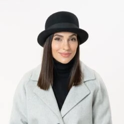 Melone Wollfilzhut By Lipodo -Bekleidungsgeschäft Melone Wollfilzhut by Lipodo.48722 7