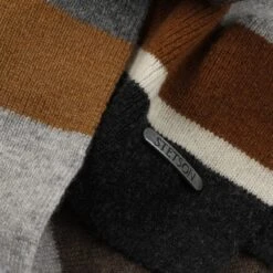 Merino Stripes Schal By Stetson -Bekleidungsgeschäft Merino Stripes Schal by Stetson dunkelgrau.62877 6f23