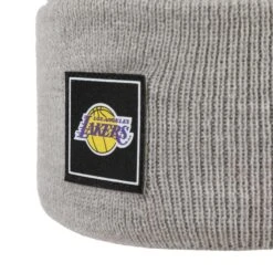NBA Lakers Team Cuff Beanie By New Era -Bekleidungsgeschäft NBA Lakers Team Cuff Beanie by New Era hellgrau.64728 5rf28