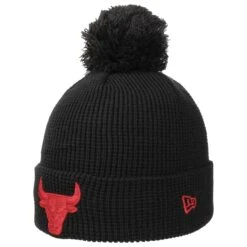 NBA Team Pop Bobble Bulls Beanie By New Era -Bekleidungsgeschäft NBA Team Pop Bobble Bulls Beanie by New Era schwarz.64734 rf4