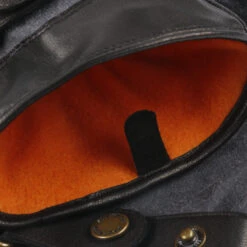 Nappa Waxed Cotton Lederhandschuhe By Stetson