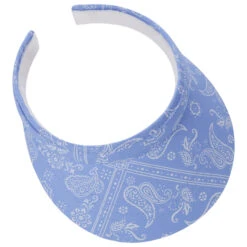 Paisley Visor By Lipodo -Bekleidungsgeschäft Paisley Visor by Lipodo hellblau.61424 1rf9