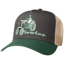 Plowing Trucker Cap By Lierys -Bekleidungsgeschäft Plowing Trucker Cap by Lierys gruen.56428 rf39