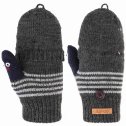 Puppet Kinderhandschuhe Fingerlos By Barts -Bekleidungsgeschäft Puppet Kinderhandschuhe Fingerlos by Barts dunkelgrau.45920 1rf23