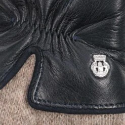 Raffung Damenhandschuhe By Roeckl -Bekleidungsgeschäft Raffung Damenhandschuhe by Roeckl dunkelblau.36560 4rf192