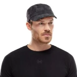 Rinmann Black Military Cap By BUFF -Bekleidungsgeschäft Rinmann Black Military Cap by BUFF.58577 8