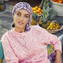 Sapphire Feeling II Turban By Christine Headwear 6 Sapphire Feeling II Turban By Christine Headwear -Bekleidungsgeschäft Sapphire Feeling II Turban by Christine Headwear.59191 7