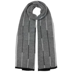 Silaco Strickschal By Lipodo -Bekleidungsgeschäft Silaco Strickschal by Lipodo grau schwarz.55183 rf185