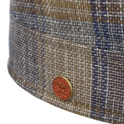 Sören Check Armycap By Mayser -Bekleidungsgeschäft Soeren Check Armycap by Mayser beige blau.61235 4rf212