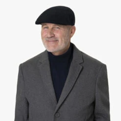 Soft Cotton Cord Flatcap By Stetson