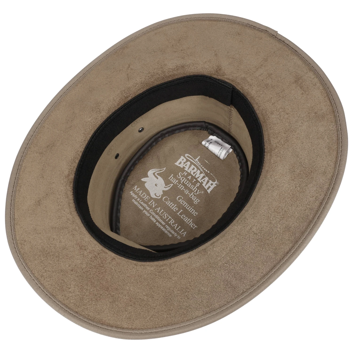 Squashy Bronco Lederhut By BARMAH 5 Squashy Bronco Lederhut By BARMAH – Bild 5