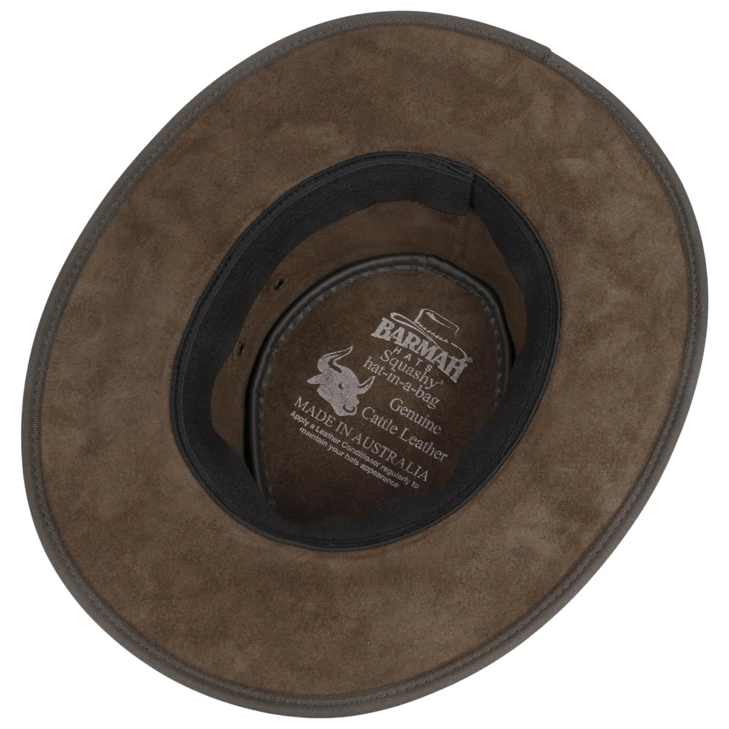 Squashy Bronco Lederhut By BARMAH 4 Squashy Bronco Lederhut By BARMAH – Bild 4