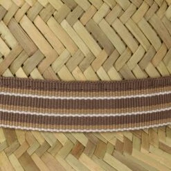 Striped Ribbon Trilby Strohhut By Lipodo -Bekleidungsgeschäft Striped Ribbon Trilby Strohhut by Lipodo natur.47716 4rf40