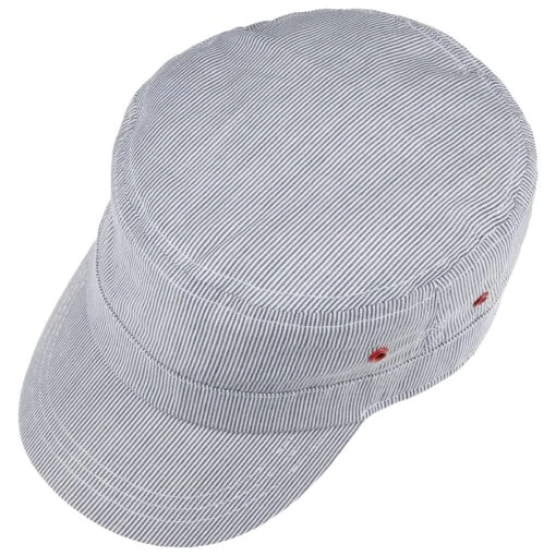 Stripes Cotton Army Kindercap By Lipodo -Bekleidungsgeschäft Stripes Cotton Army Kindercap by Lipodo blau.58545 1rf2