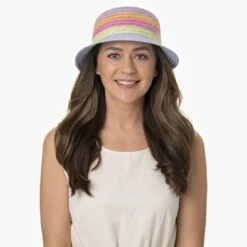 Susanne Multicolour Strohhut By Mayser -Bekleidungsgeschäft Susanne Multicolour Strohhut by Mayser.65260 7