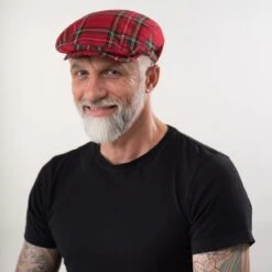 Tartan Schottenkaro Flatcap By Lipodo -Bekleidungsgeschäft Tartan Schottenkaro Flatcap by Lipodo.43527 8