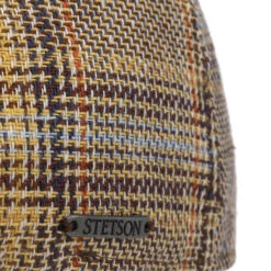 Texas Colour Check Leinen Flatcap By Stetson -Bekleidungsgeschäft Texas Colour Check Leinen Flatcap by Stetson braun.60850 4rf11