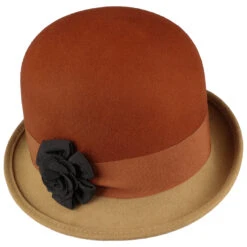 Twotone Glockenhut Mit Blume By Lierys -Bekleidungsgeschäft Twotone Glockenhut mit Blume by Lierys rost.57554 1rf18