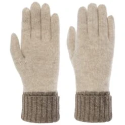 Twotone Kaschmirhandschuhe By Seeberger -Bekleidungsgeschäft Twotone Kaschmirhandschuhe by Seeberger beige.59905 6rf15