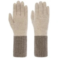 Twotone Kaschmirhandschuhe By Seeberger -Bekleidungsgeschäft Twotone Kaschmirhandschuhe by Seeberger beige.59905 rf15