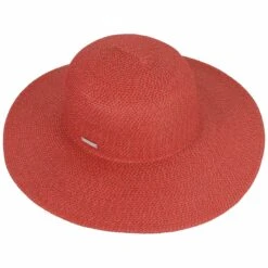 Twotone Melange Schlapphut By Seeberger -Bekleidungsgeschäft Twotone Melange Schlapphut by Seeberger rot.46806 1rf3