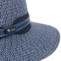 Valisto Traveller Strohhut By Lipodo -Bekleidungsgeschäft Valisto Traveller Strohhut by Lipodo blau grau.62616 4rf255