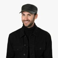 Waxed Armycap By Lierys -Bekleidungsgeschäft Waxed Armycap by Lierys.59964 8