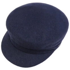 Wool Enfield Ballonmütze By Kangol -Bekleidungsgeschäft Wool Enfield Ballonmuetze by Kangol dunkelblau.48046 1rf192