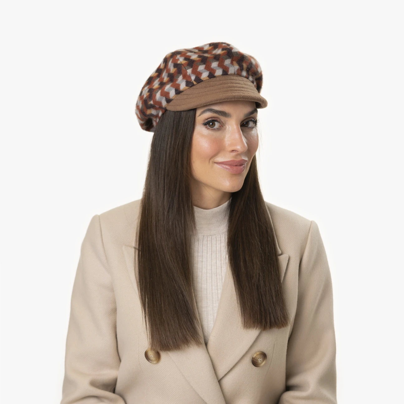 Zigzag Ballonmütze By Alfonso DEste 4 Zigzag Ballonmütze By Alfonso DEste – Bild 4